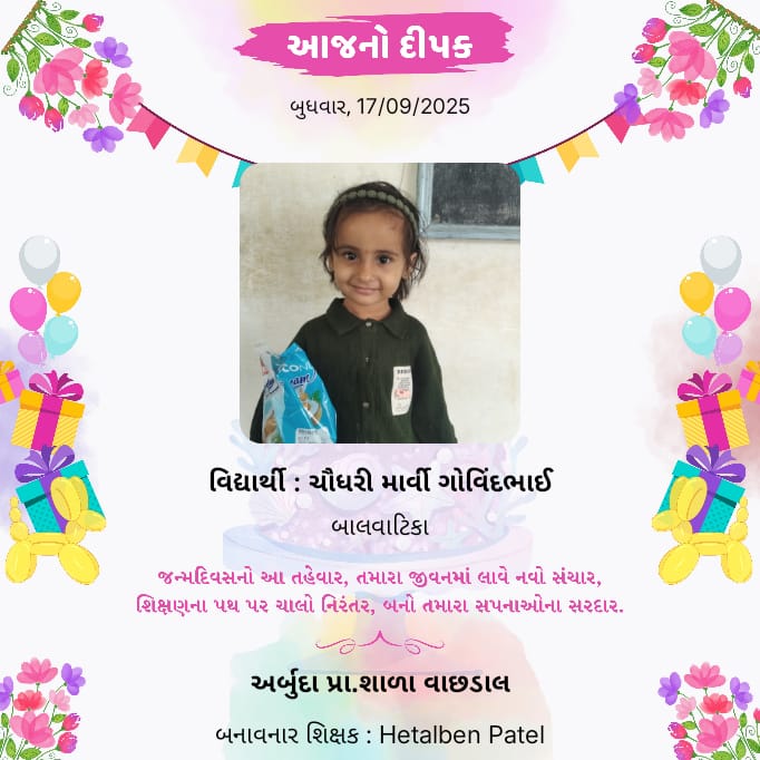 જન્મદિન મુબારક 🎉